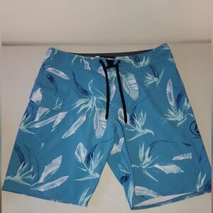 Volcom Tropical Blue Board Shorts‎ 33